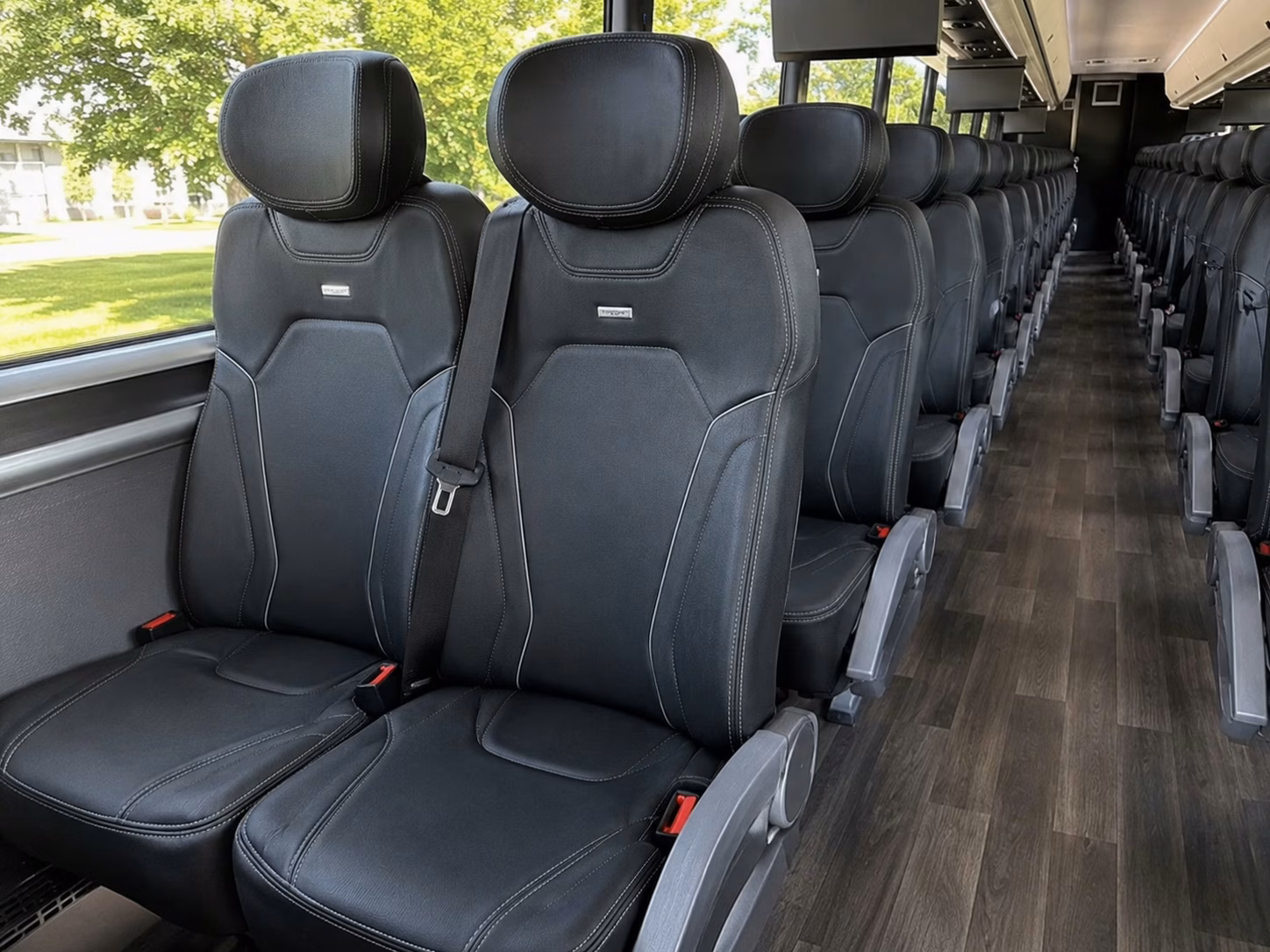 aurora wedding shuttle buses between hotels and your venue