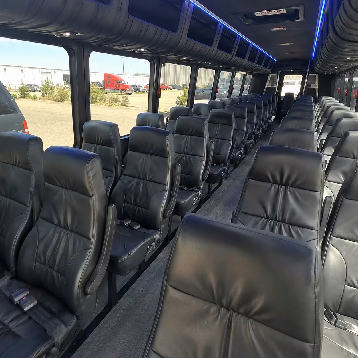 multi stop minibus rentals for aurora ceremonies and receptions