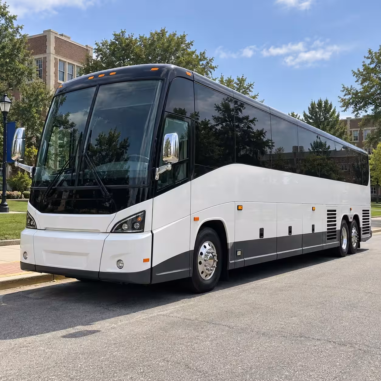 shuttle buses for aurora school games and student matinees
