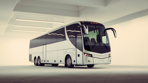 55 passenger charter bus centennial