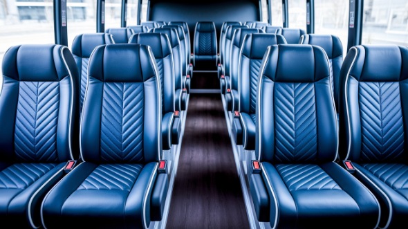 aurora 15 passenger minibus inside