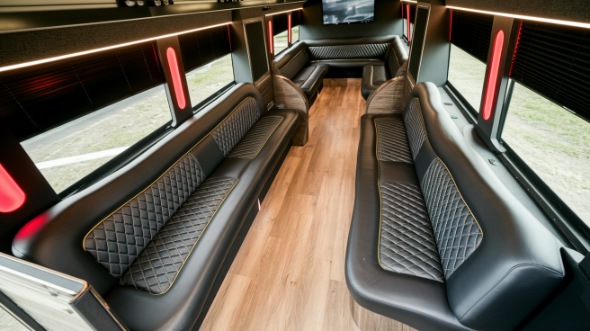 aurora party bus rental inside