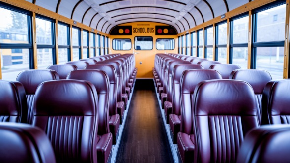 school bus rental interior centennial